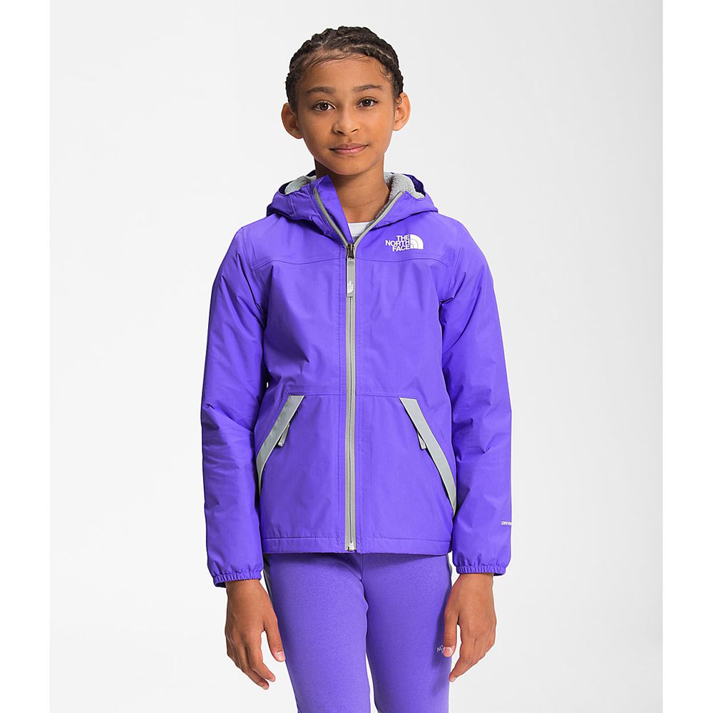 The North Face Waterproof Jackets Girls Australia - The North Face Warm Storm Purple Dryvent (ZBD-76